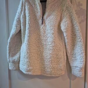 Weatherproof Cream Sherpa Hoodie